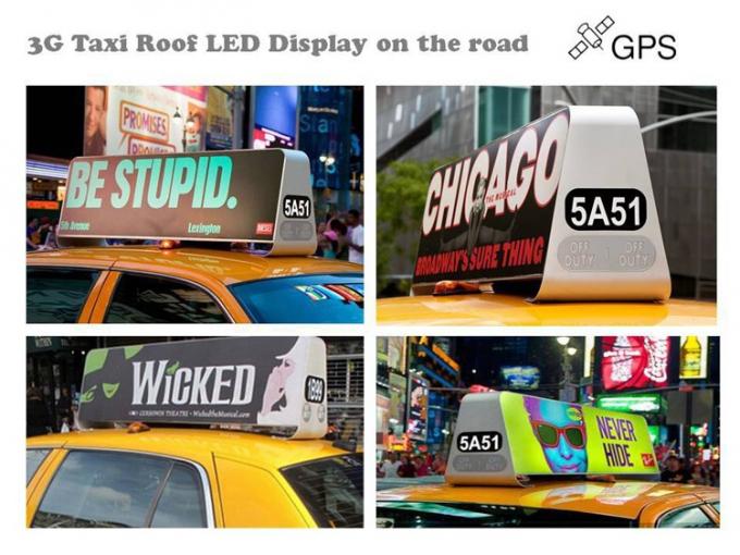 3G WIFI bezprzewodowy P5 programowalny led reklama bezprzewodowa taksówka led góra wyświetlacz światła
