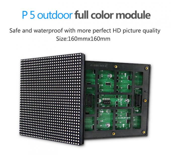 Hub75 moduł wyświetlacza LED P5 zewnętrzny wyświetlacz LED Matrix / cyfrowy znak reklamowy P3 P4 P5