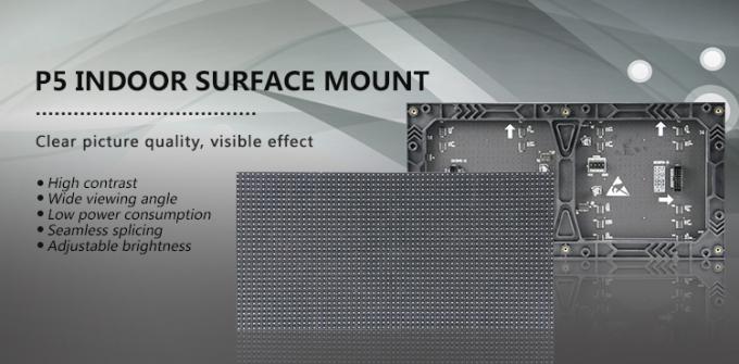 Kryty P5 wyświetlacz LED Panel / Hot Selling 5mm Stage Background Wyświetlacz LED Duży ekran