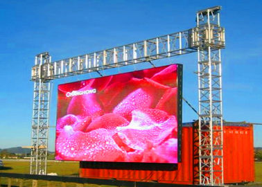 Stage P6 Zewnętrzny wyświetlacz LED, kurtyna wideo LED 6000nits High Brightness dostawca