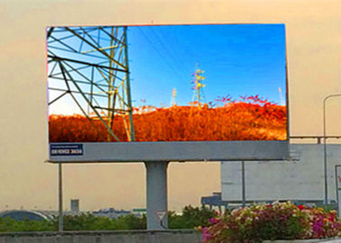P8 zewnętrzny wyświetlacz led reklamowy outdoor led billboard / street led sign dostawca