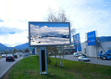 P8 zewnętrzny wyświetlacz led reklamowy outdoor led billboard / street led sign dostawca