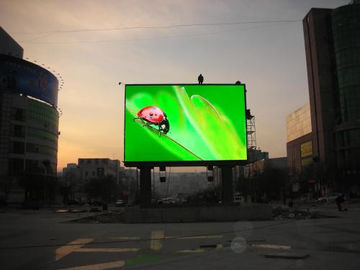 Kolorowy obraz Zewnętrzny ekran wideo, ekran reklamowy P5 Ultra Thin dostawca