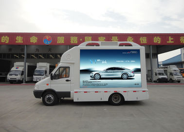 Wyświetlacz LED o wysokiej jasności na zewnątrz P6, ekran reklamowy dla samochodów ciężarowych, 2-letnia gwarancja dostawca
