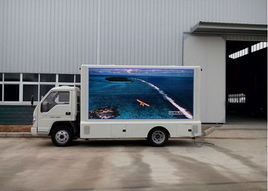 Wodoszczelny wyświetlacz P10 Led Truck 1/4 skanowania w pełnym kolorze Outdoor Mobile LED ekran IP 65 dostawca
