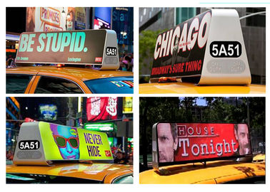 3G P5 Led Taxi Top LED, tablica reklamowa z dwiema tablicami reklamowymi na dachu dostawca
