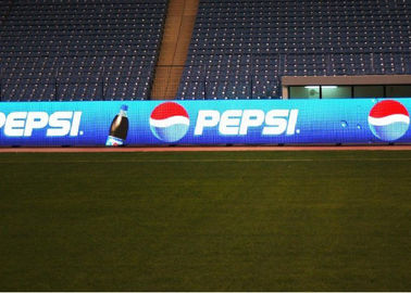 Panel LED Anti-UV Ray Stadium, piłka nożna LED Obrzeża reklamowe P10 dostawca