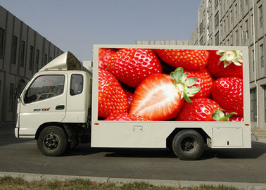 Wysoki Rozdzielczość P5 LED Truck Display Large Digital Billboard Mobile Panel SMD3528 dostawca