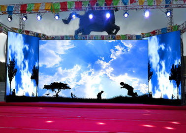 ISE Show P3.91 Kryty krzywa DJ Booth Stage Video Wall Led Display 220 / 110V 1920Hz dostawca