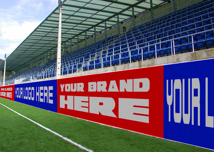 Chiny Mecz piłki nożnej Stadion Ekrany LED P10 Lekka szafka zewnętrzna o wysokiej jasności fabryka