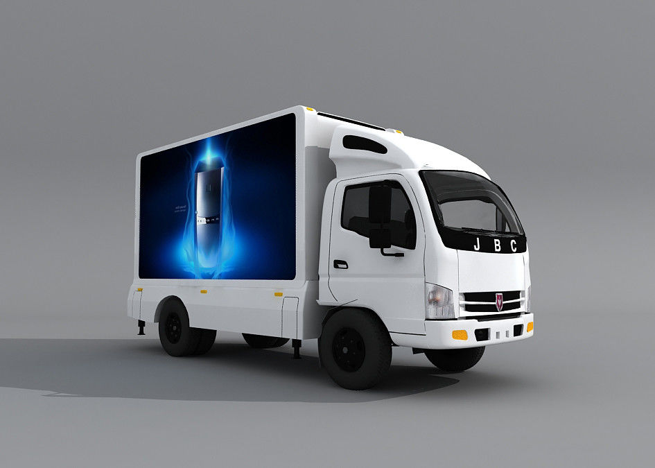 Chiny Wodoodporne tablice LED Ip65 P8 Truck, Truck Mobile wyświetlają reklamę samochodów ciężarowych fabryka