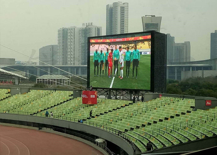 Chiny Video Show Zewnętrzna płytka wyświetlacza wideo 6mm Pixel Pitch IP65 / IP54 Multi-Use fabryka