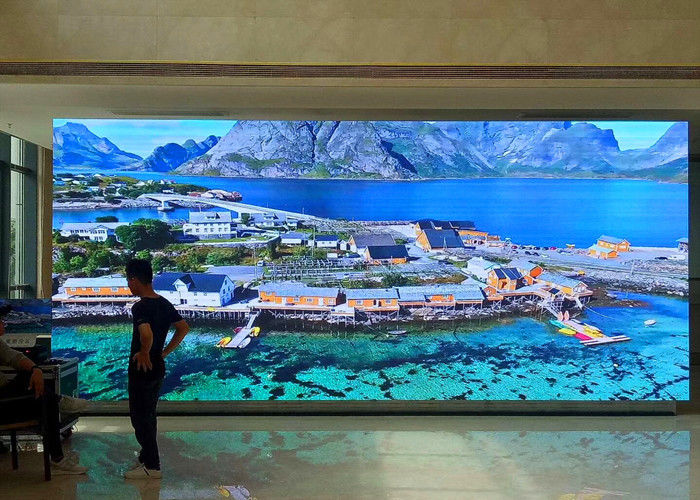 Chiny Reklama Digital Indoor Rental Wyświetlacz LED 4mm Pixels Super Clear 15w Power fabryka