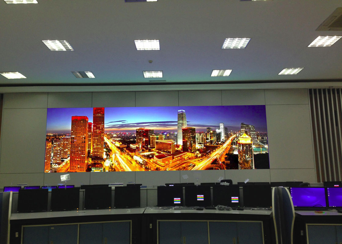 Chiny Sala konferencyjna / wyświetlacz wideo z ekranem ściennym LED, ekran z wyświetlaczem LED o lekkiej wadze fabryka