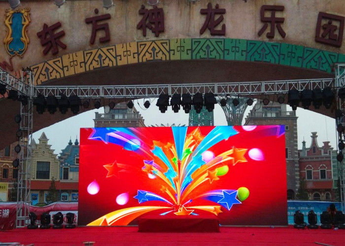 Chiny P8 Outdoor Rental LED Display 7000nits Stage Tło LED Screen IP65 Grade fabryka