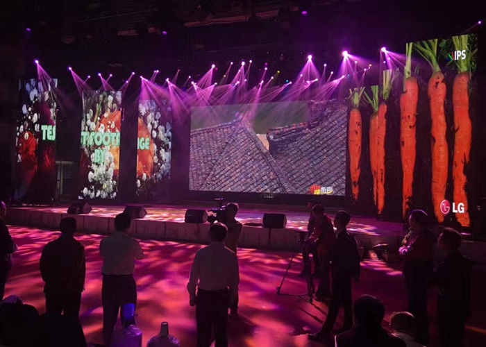 Chiny Super Light Stage Rental Wyświetlacz LED P4.81 Concert LED Screen Tło AC 110/220 V fabryka