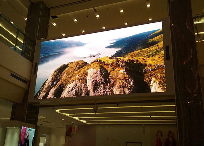 Chiny Cyfrowy wyświetlacz kolorowy LED reklama kryty P3 HD LED wideo ściana wodoodporna IP65 fabryka