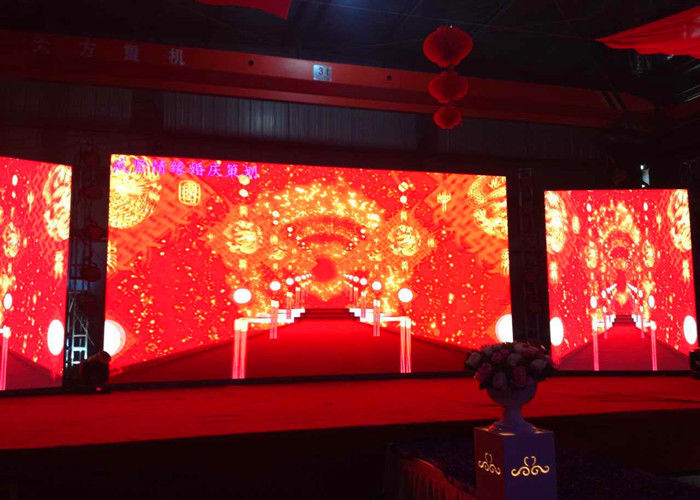 Chiny Wysoka rozdzielczość P2 Stage Rental Wyświetlacz LED 2mm pikseli z funkcją animacji wideo fabryka