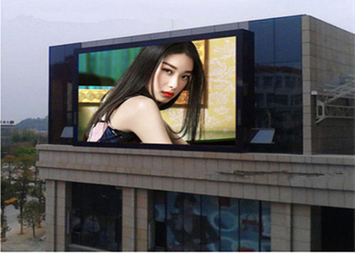 Chiny HD P16 Elektroniczna reklama zewnętrzna Ekran LED Naprawiono instalację fabryka