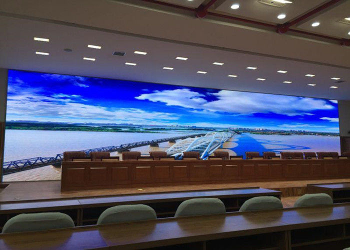 Chiny Wyświetlacz kolorowy LED SMD Full HD Panel ściennych wideo LED P3 fabryka