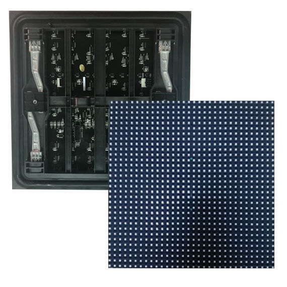 8 mm pikseli Zewnętrzny kolorowy moduł LED 320 * 320 mm Panel Jasność 6500 nitów dostawca